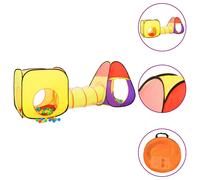 vidaXL Tente de jeu pour enfants 250 balles Multicolore 255x80x100 cm Multicolore