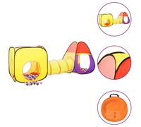 vidaXL Tente de jeu pour enfants 250 balles Multicolore 255x80x100 cm Multicolore