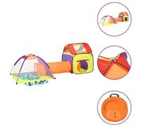 Tente vidaXL Tente de jeu pour enfants avec 250 balles Multicolore