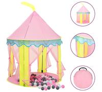 Vidaxl Tente De Jeu Pour Enfants Avec 250 Balles Rose 100x100x127 Cm