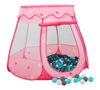 Vidaxl Tente De Jeu Pour Enfants Avec 250 Balles Rose 102x102x82 Cm