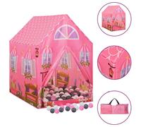 Vidaxl Tente De Jeu Pour Enfants Avec 250 Balles Rose 69x94x104 Cm