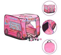 Vidaxl Tente De Jeu Pour Enfants Avec 250 Balles Rose 70x112x70 Cm