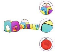 Vidaxl Tente De Jeu Pour Enfants Multicolore 190x264x90 Cm