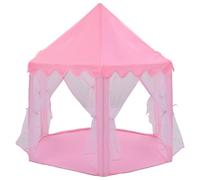 vidaXL Prinsessenspeeltent met 250 Ballen 133x140 cm roze3107714 Rose G