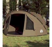 vidaXL Tente de pêche 4 personnes vert olive imperméable, tente de camping, tente de jardin, abri d'extérieur, abri de 4005317