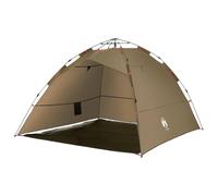 vidaXL Tente de pêche 4 personnes vert olive libération rapide, tente de camping, tente de jardin, abri d'extérieur, abri de