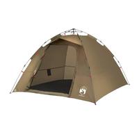 vidaXL Tente de pêche 4 personnes vert olive libération rapide, tente de camping, tente de jardin, abri d'extérieur, abri de