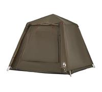 Vidaxl Tente De Pêche 4 Personnes Vert Olive Libération Rapide