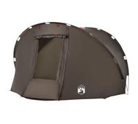vidaXL Tente de pêche 5 personnes marron imperméable 4005321