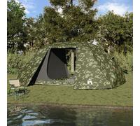 Vidaxl Tente De Pêche 7 Personnes Camouflage Imperméable
