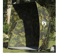 vidaXL Tente de pêche 4009484 Camouflage imperméable