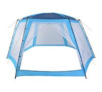 vidaXL Tente de piscine Tissu 660x580x250 cm Bleu