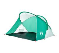 vidaXL Tente de Plage 2 Personnes Vert d'eau escamotable imperméable, Tente, Tente de Jardin, abri extérieur, Tente de Camping, abri de Camping