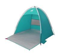 vidaXL Tente de plage 3 personnes imperméable verte – modèle 4009456