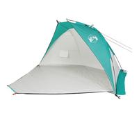 vidaXL Tente de Plage, Abri de Plage avec Sac de Transport, Auvent de Camping, Tente d'Ombrage Jardin Extérieur, Vert d'Eau 94407
