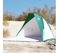 Vidaxl Tente De Plage Vert D'eau 268x223x125 Cm 185t Polyester