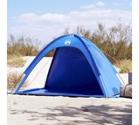 vidaXL Tente de plage bleu azuré imperméable, tente, tente de jardin, abri d'extérieur, tente de camping, abri de camping, 94526
