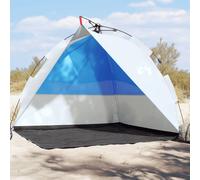 Vidaxl Tente De Plage Bleu Azuré Libération Rapide Imperméable