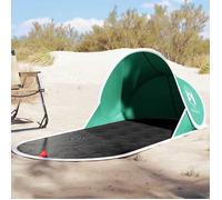 vidaXL Tente de plage vert d'eau escamotable imperméable, tente, tente de jardin, abri extérieur, tente de camping, abri de 4004156