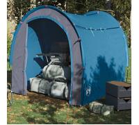 vidaXL Tente de Rangement, Abri avec Sac de Transport, Auvent Pliable, Organisateur de Jardin Terrasse Patio Extérieur, Bleu 94378