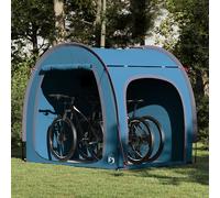 Vidaxl Tente De Rangement Pour Vélos Avec Toit Bleu 218 X 156 X 180 Cm