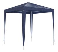 vidaXL Tente de Réception Tonnelle de Patio Chapiteau de Jardin Pavillon d'Extérieur Belvédère de Terrasse Voyages de Camping 2x2 m Bleu