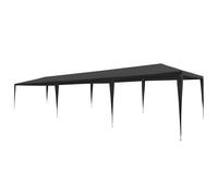 Vidaxl Tente De Réception 3 X 9 M Pe Anthracite Blanc