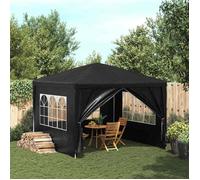 vidaXL Tente de Réception 3x3 m Anthracite Tonnelle Chapiteau Jardin Pavillon 45098
