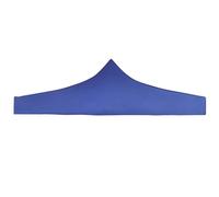 vidaXL Tente de réception 3x3 m bleue
