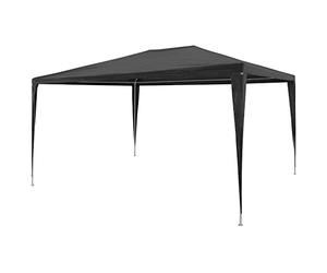 vidaXL Tente de réception 3x4 m PE Anthracite