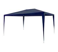 vidaXL Tente de Réception 3x4 m PE Bleu Chapiteau Tente de Jardin Pavillon