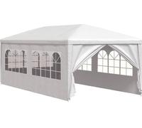 vidaXL Tente de réception 3x6 m blanche