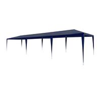 vidaXL Tente de Réception 3x9 m PE Bleu Tonnelle Pavillon Chapiteau de Jardin 45084