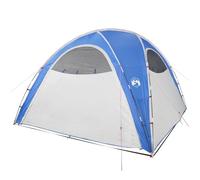 vidaXL Pavillon de jardin Belvédère avec parois latérales 190T Taffetas Bleu