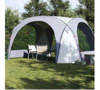 vidaXL Tente de réception blanc et gris imperméable 94572