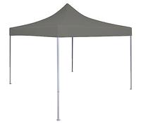 vidaXL Tente réception escamotable 3x3 m Anthracite 44963