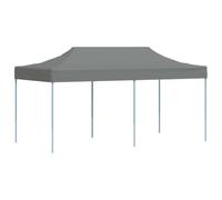 Tente de réception - vidaXL - 3 x 6 m - Anthracite - Acier - Oxford 600D imperméable