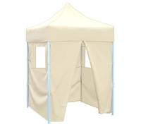 vidaXL Tente de Réception Pliable avec 4 Parois Tonnelle d'Extérieur Chapiteau de Jardin Belvédère Voyage de Camping 48882