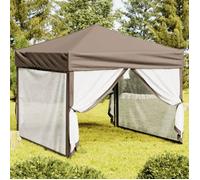 vidaXL Tente de Réception Pliable avec Parois Belvédère de Camping Pavillon d'Extérieur Tonnelle de Jardin Chapiteau Patio 93533