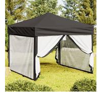vidaXL Tente de Réception Pliable avec Parois Belvédère de Camping Pavillon d'Extérieur Tonnelle de Jardin Chapiteau Patio 93530