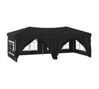 vidaXL Tente de Réception Pliable avec Parois, Tonnelle de Camping, Belvédère de Pique-nique, Pavillon de Jardin Terrasse 93546