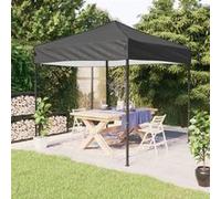 vidaXL Tente de Réception Pliable Belvédère de Camping Pavillon d'Extérieur Tonnelle de Jardin Chapiteau Patio Terrasse 93495 Gris G