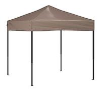 vidaXL Tente de Réception Pliable Belvédère de Camping Pavillon d'Extérieur Tonnelle de Jardin Chapiteau Patio Terrasse Taupe 2x2 m