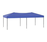 Vidaxl Tente De Réception Pliable Bleu 3x6 M