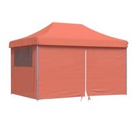 vidaXL Tente de réception Pliable escamotable avec 4 parois latérales, Tente, Tente à auvent, auvent de Gazebo, Tente Gazebo, Tente de Jardin