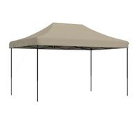Vidaxl Tente De Réception Pliable Escamotable Taupe 440x292x315 Cm