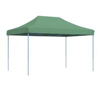 vidaXL Tente de réception Pliable escamotable Vert 410x279x315 cm, Tente, Tente à auvent, auvent de Gazebo, Tente Gazebo, Tente de Jardin