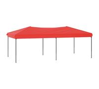 Vidaxl Tente De Réception Pliable Rouge 3x6 M