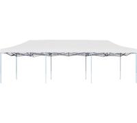 Vidaxl Tente De Réception Pliable 3x9 M Blanc